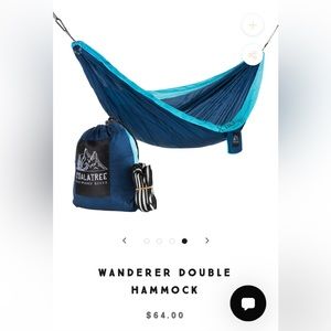 Coaltree double hammock, NWOT